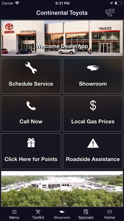 Continental Toyota App