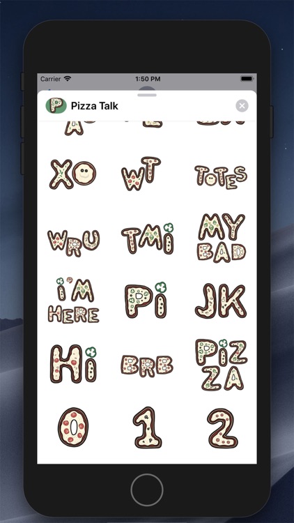 Pizza Talk Stickers screenshot-3