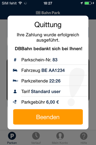 DB BahnPark screenshot 4