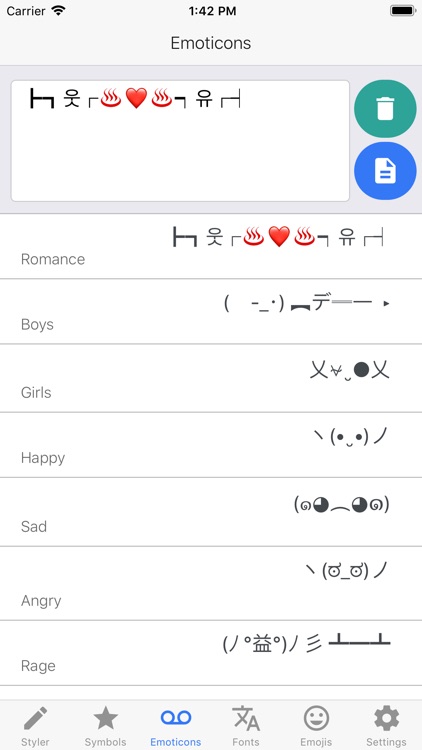i2Symbol Emoji screenshot-3