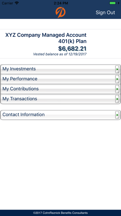 How to cancel & delete CohnReznick Benefits Consult from iphone & ipad 1