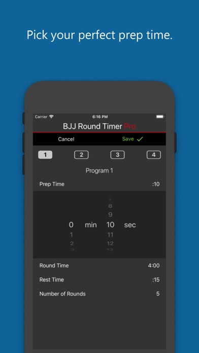 BJJ Round Timer Pro screenshot 3