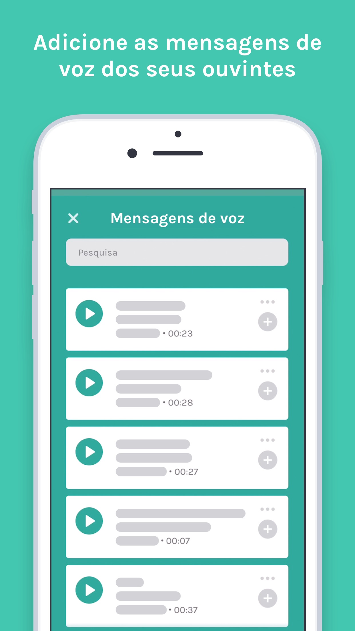 Screenshot do app Anchor