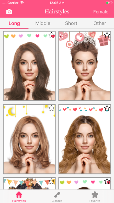 Hairstryle try on-Hair Salon image #1