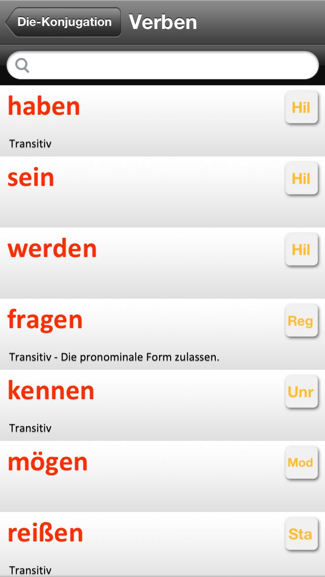 How to cancel & delete German Conjugation - Conjugate from iphone & ipad 2