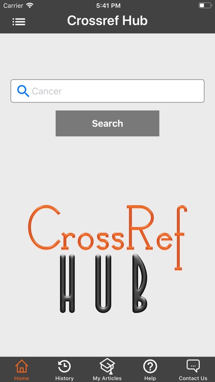 CrossRef HUB