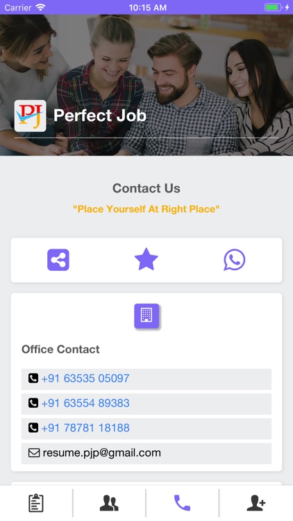 Perfect Job Search App