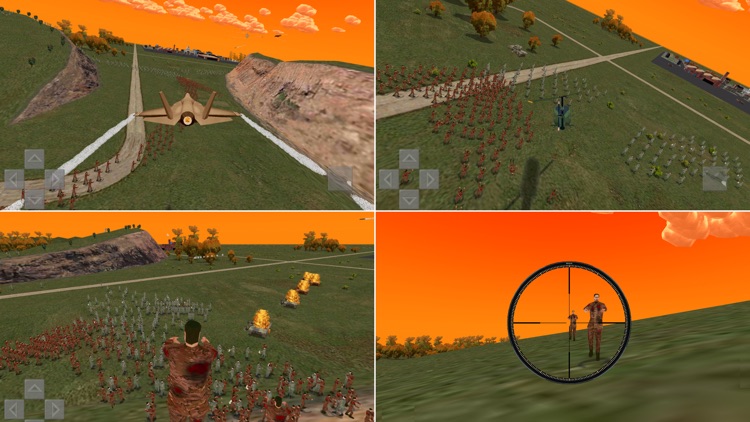 Zombie Battle 3D screenshot-3