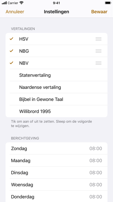 How to cancel & delete Dagelijks Woord — Bijbeltekst from iphone & ipad 3