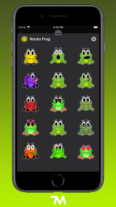Rocko Frog Stickers screenshot 3