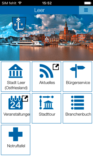 Leer - BVB-Stadt-App screenshot 2