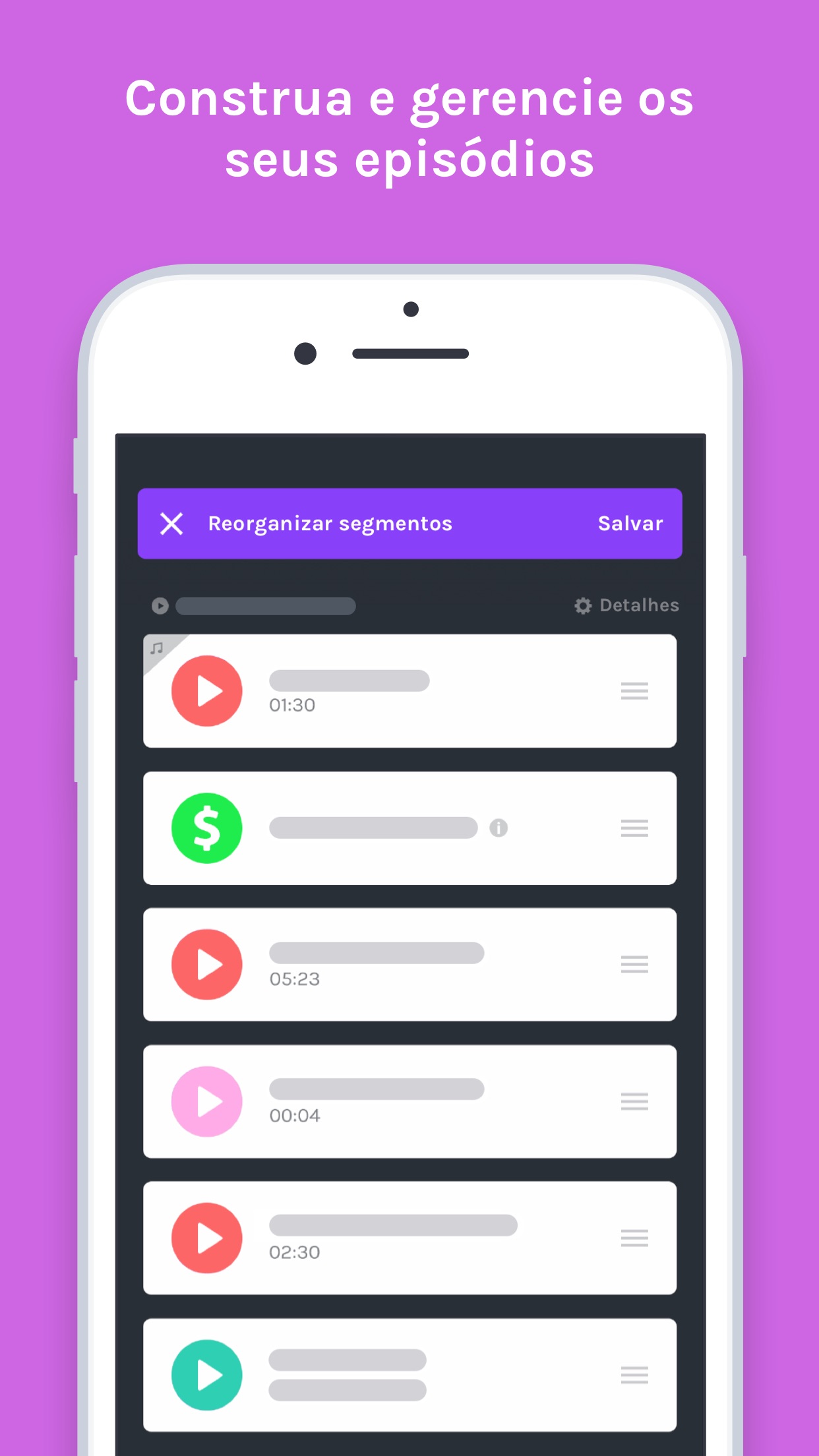 Screenshot do app Anchor