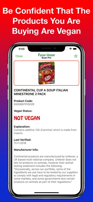 Fussy Vegan Scan Pro(圖8)-速報App