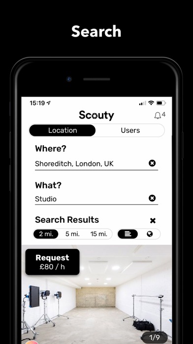 Scouty - location scouting app screenshot 2