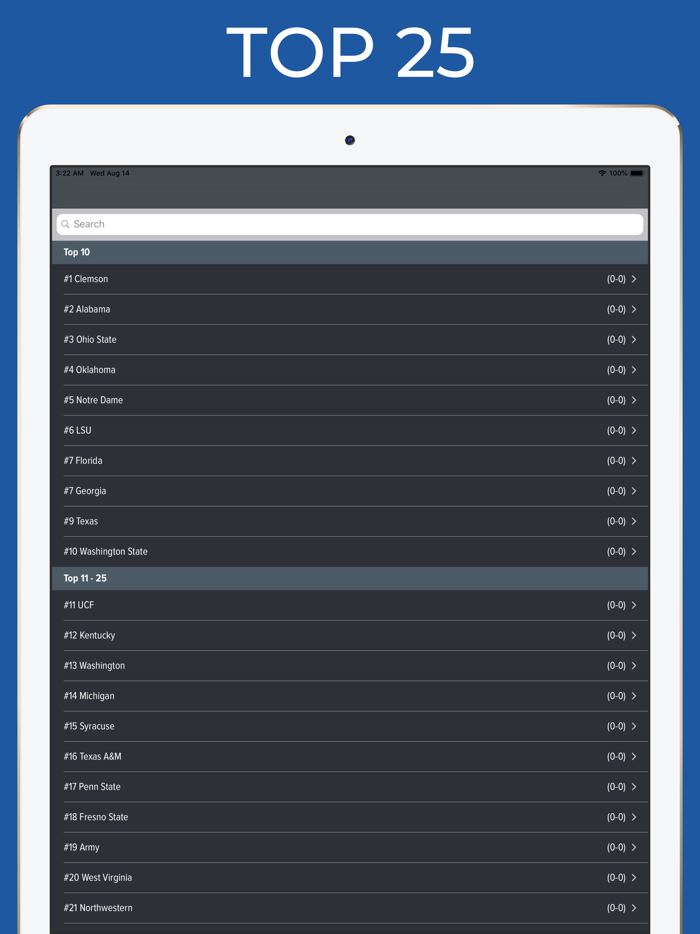 Kansas Football Schedules