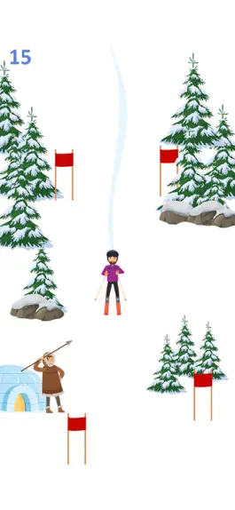 Game screenshot Hipster Skiing hack