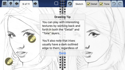 Interactive Sketchbook review screenshots