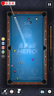 8 ball hero - pool puzzle game iphone images 2