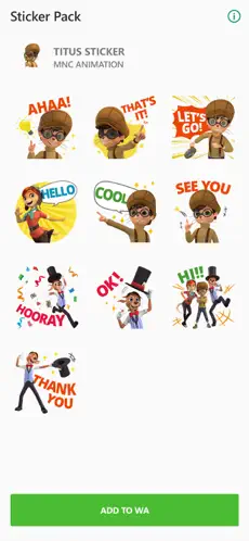 Imágen 2 Titus Sticker for Messenger iphone