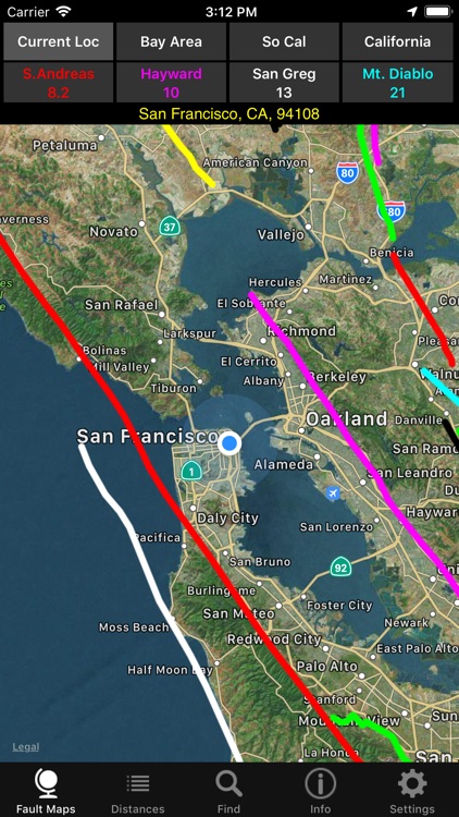 California Earthquake Faults