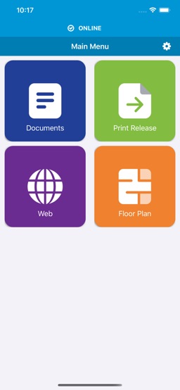 HP Advance app screenshot