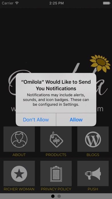 Omilola screenshot 2