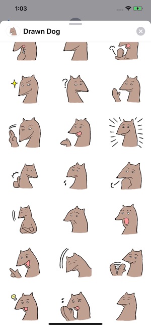 Drawn Dog Sticker Pack(圖2)-速報App