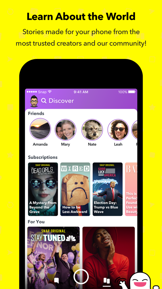 Snapchat App for iPhone - Free Download Snapchat for ...