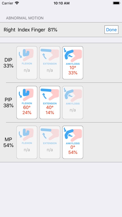 Impairment Calculator 4th ed. screenshot-5