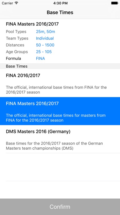 SwimX Pro - FINA Points Easy screenshot-3