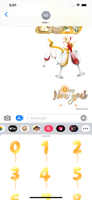 New year Decor Stickers(圖1)-速報App