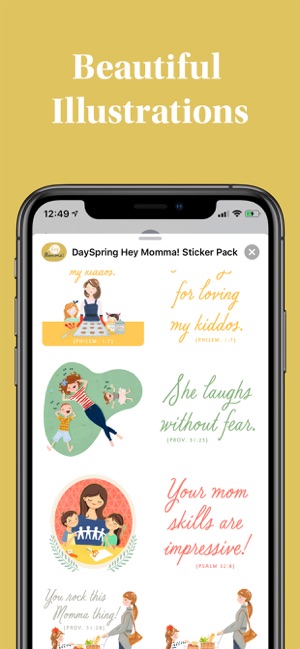 DaySpring Hey Momma! Stickers(圖6)-速報App