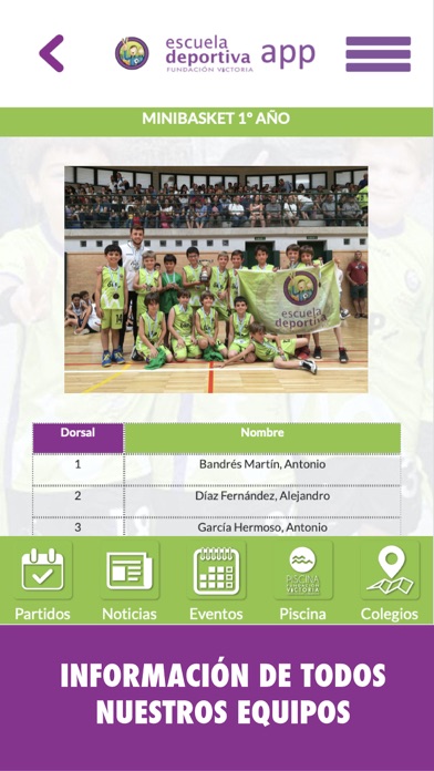 How to cancel & delete Escuela Deportiva F.V. from iphone & ipad 1