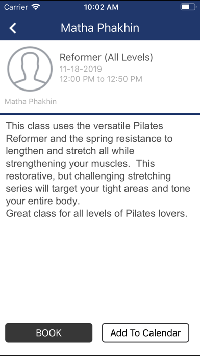The Pilates Room screenshot 2
