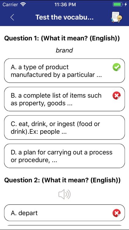 Test Your Vocabulary for TOEFL screenshot-6