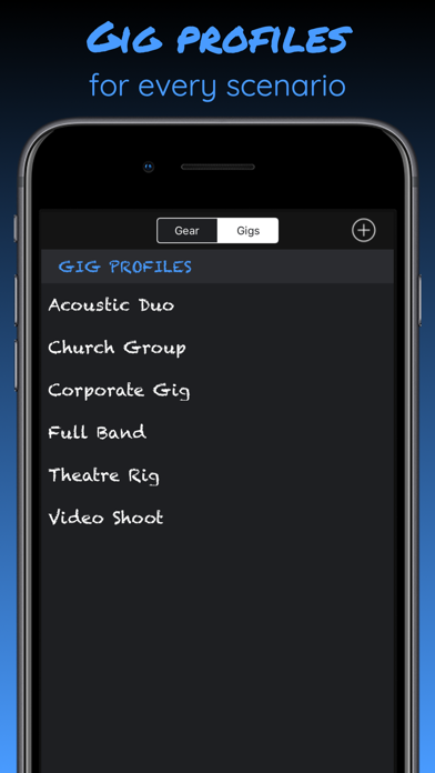 Gig-Bag Gear Checklist screenshot 3