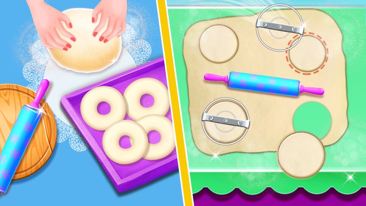 Donut Baking & Cooking Game