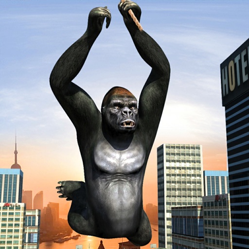 Gorilla Rope Hero Vice Town 3d