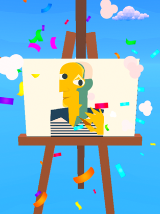 Art Paste, game for IOS