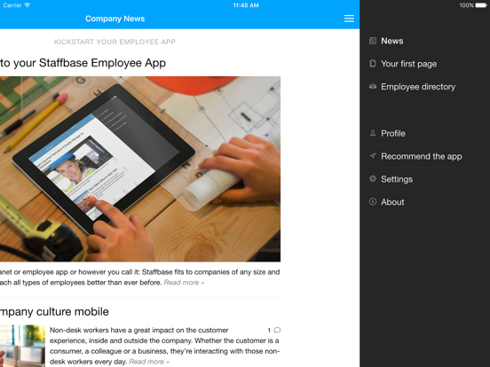 Staffbase Employee App