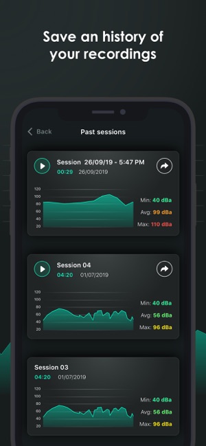 Decibel - sound level meter(圖3)-速報App