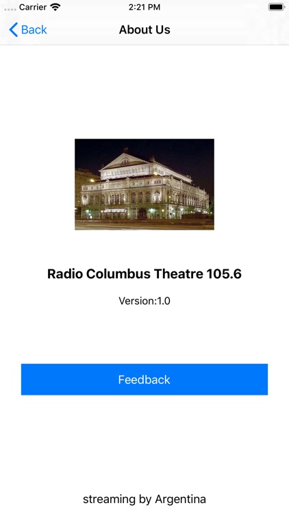 Columbus Theatre 105.6 MHZ