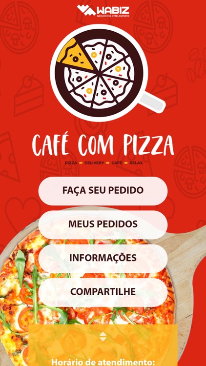 Café com Pizza de Santos