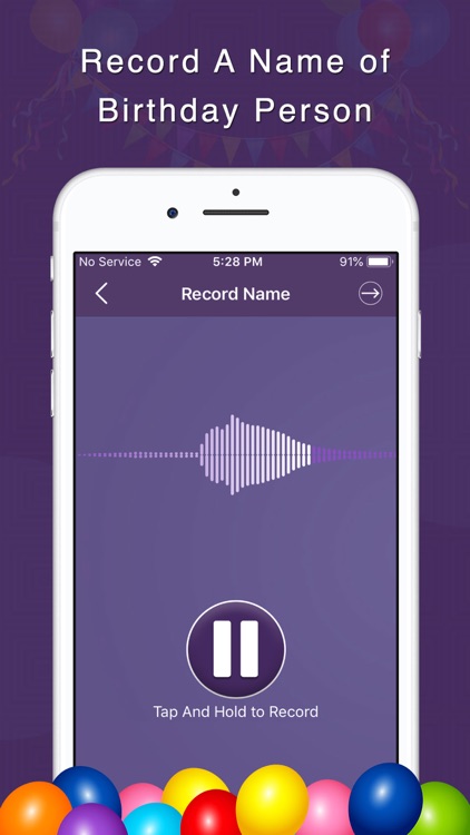 Birthday Song With Name Maker screenshot-3