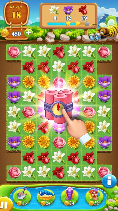 Blossom Pop -Swipe flower screenshot 3