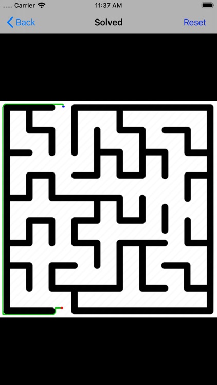 Maze solver from image screenshot-5