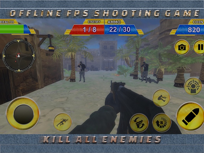 Modern FPS Shooting Free Fire