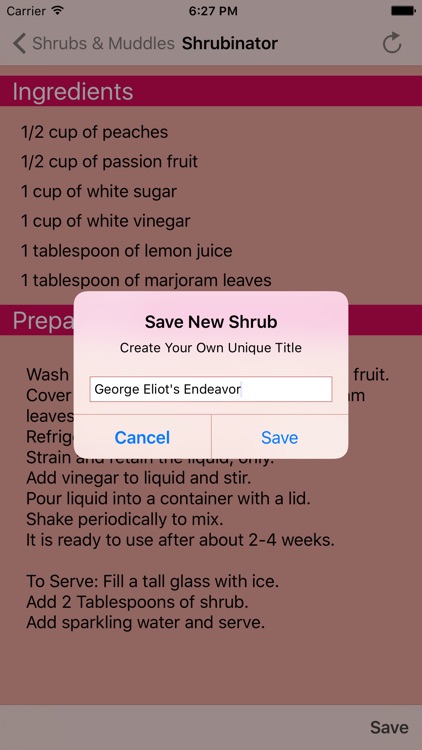 Shrubs & Muddles Fruit Drinks screenshot-3