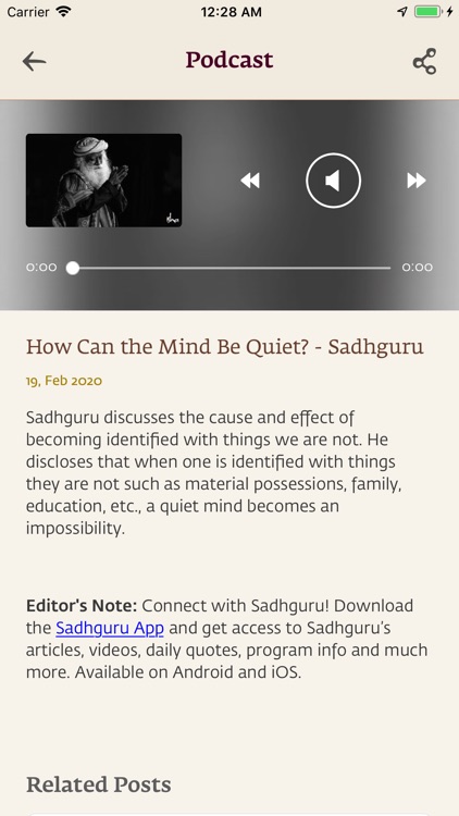 Sadhguru- Yoga & Meditation screenshot-3