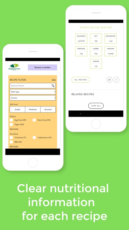 Vegetarian Society Recipes screenshot-3